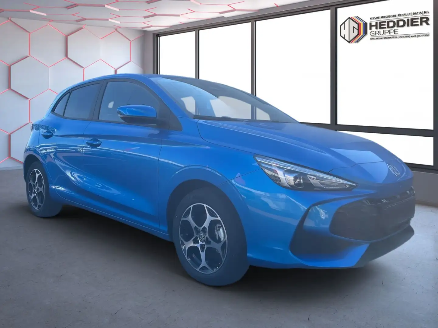 MG MG3 3 1.5 Hybrid+ 143kW Luxury *NAVI*KLIM*A*SIT Bleu - 2