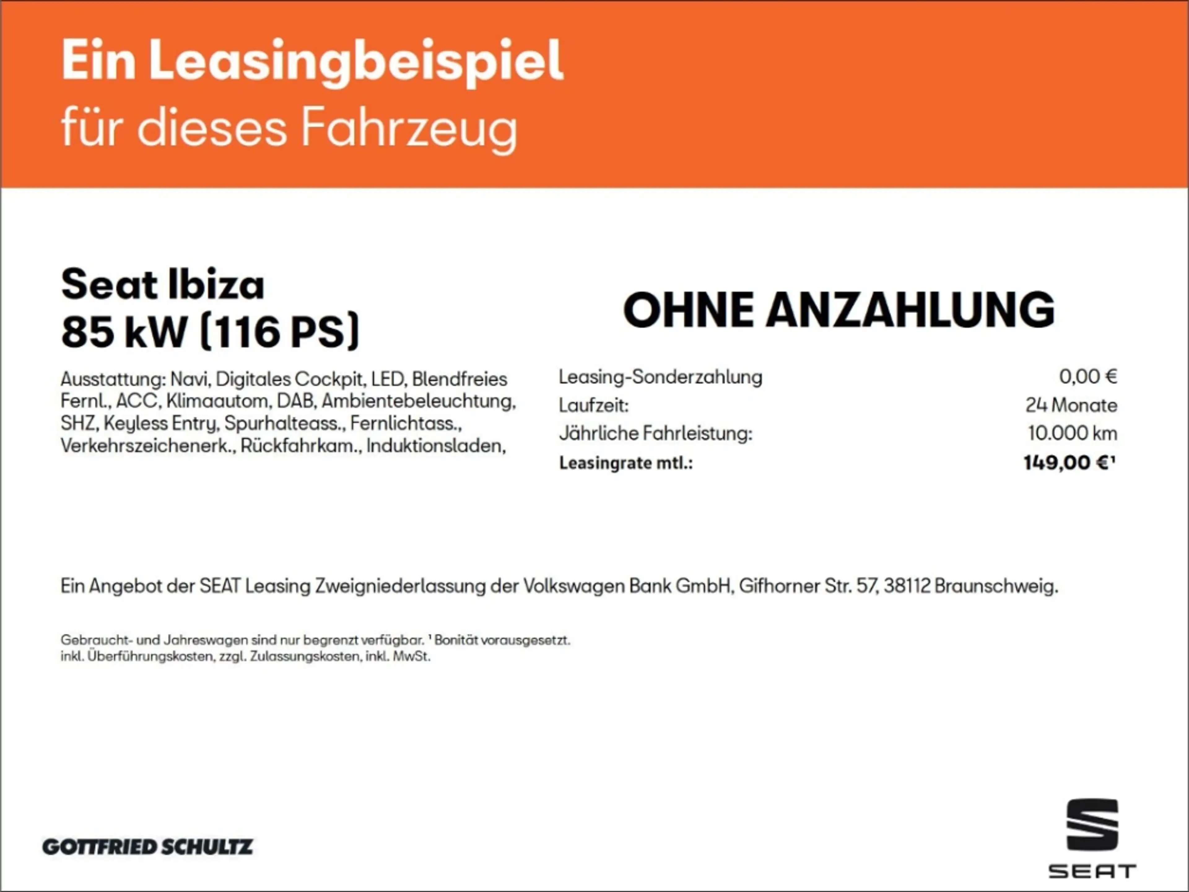 SEAT Ibiza Style 1.0 TSI LED Navi Kamera — photo 3