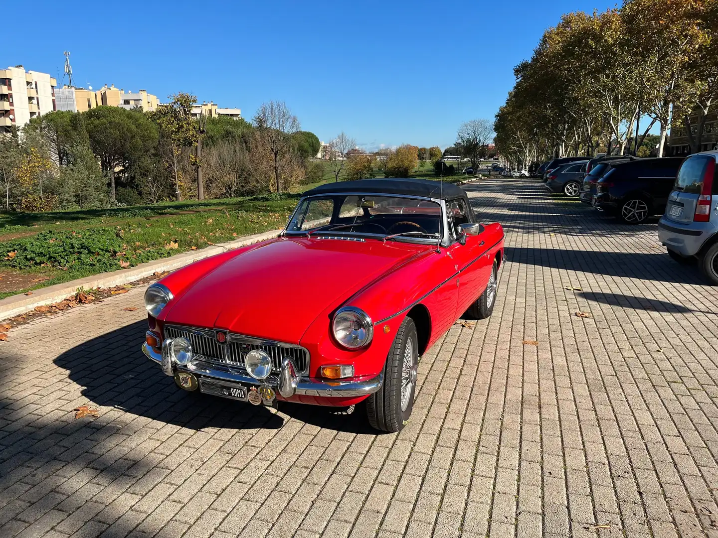 MG MGB roadster Rosso - 1