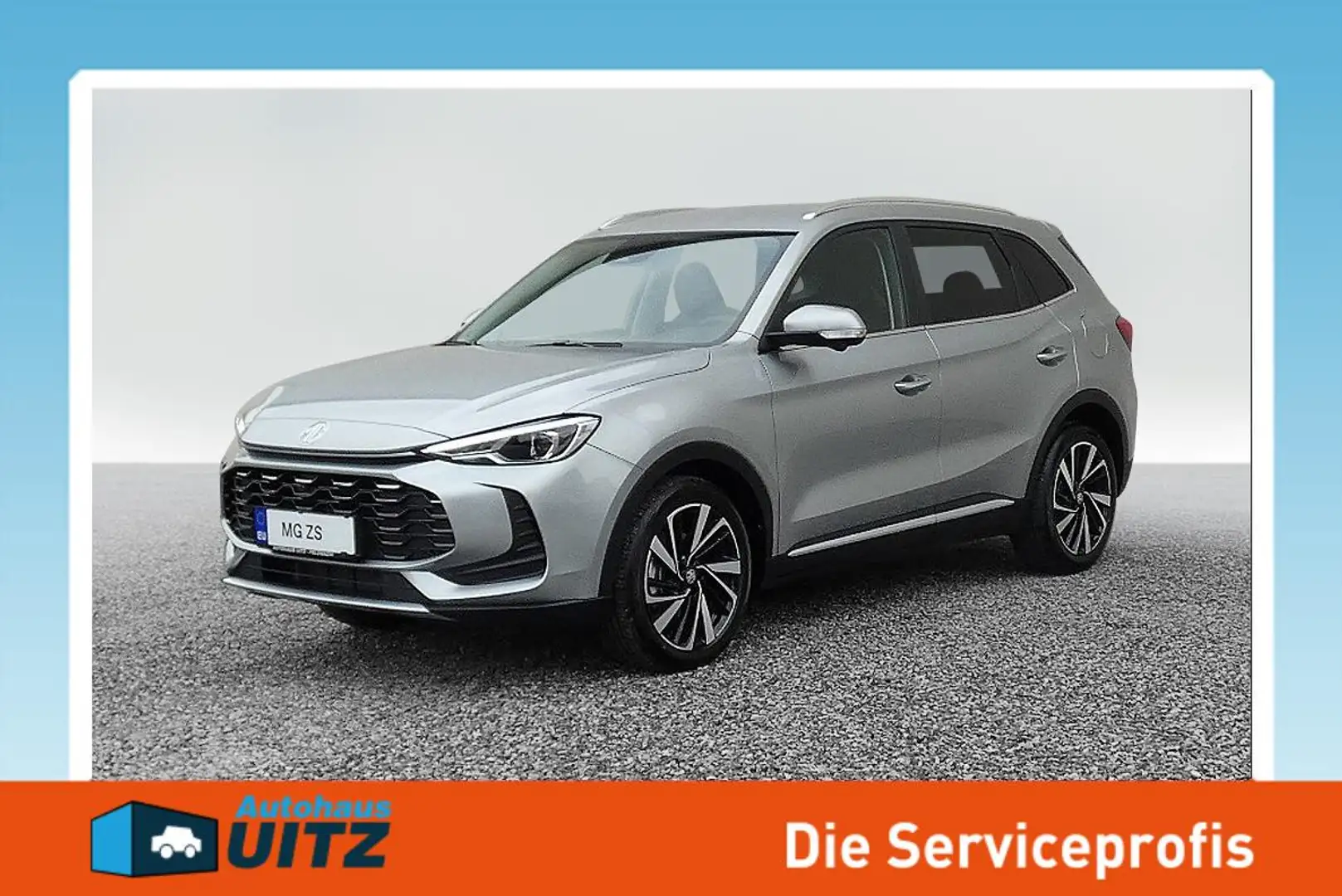 MG ZS Hybrid+ Luxury 360°Kam+LED+Distr+Navi+SHZ+LHZ Silber - 1
