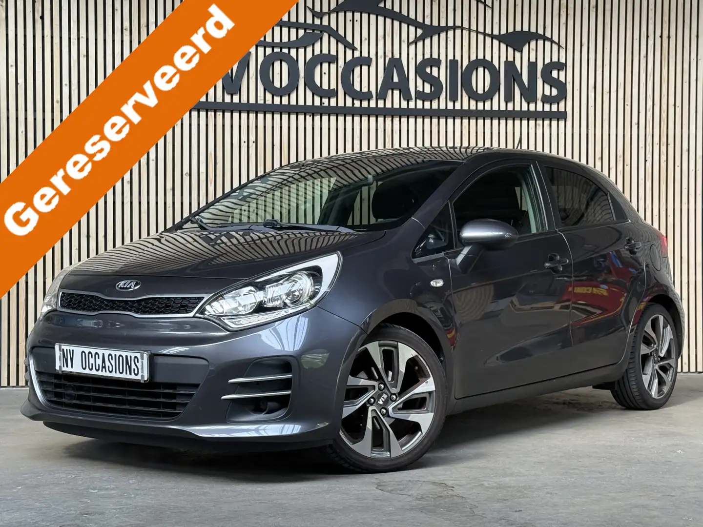 Kia Rio 1.2 CVVT DynamicLine LED/CRUISE/NAP/17"LV/SPORTIEF Grigio - 1