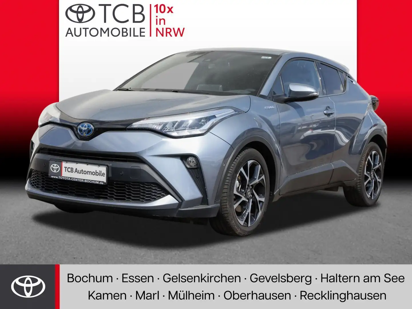 Toyota C-HR 1.8 Hybrid Team D SHZ PDC KLIMA LM Blau - 1