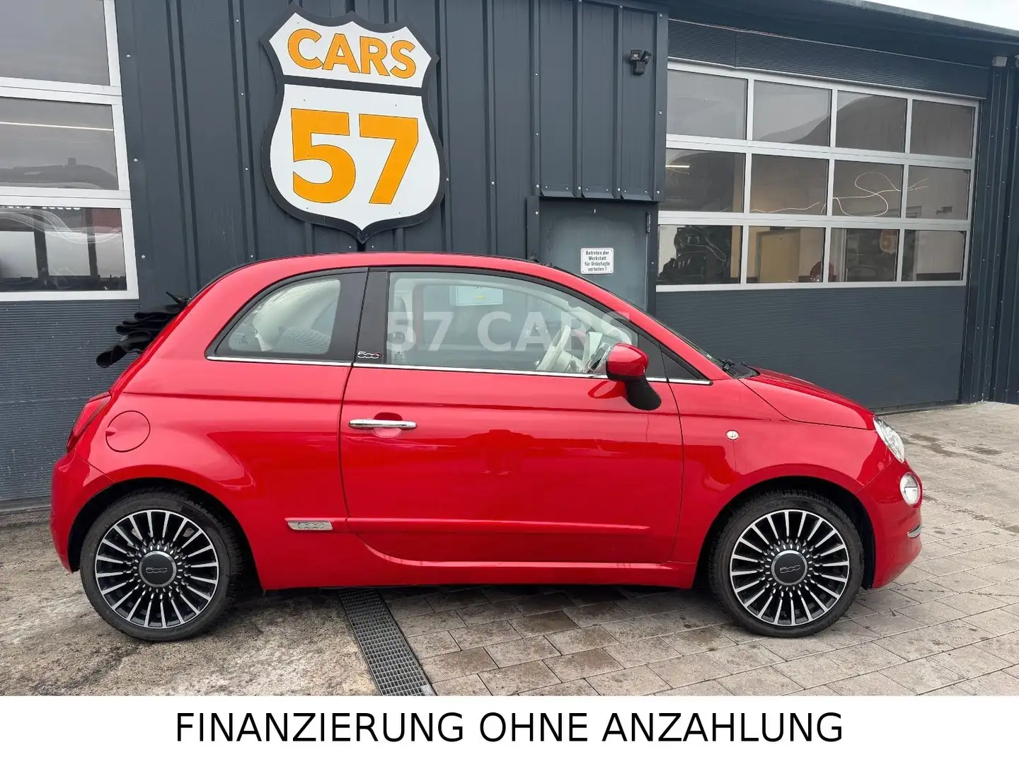 Fiat 500 cabrio Rot - 2
