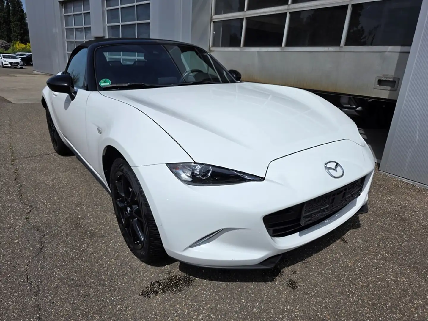 Mazda MX-5 GPS, Leder, Zetelverw., Cruise,... + Garantie! Blanc - 1
