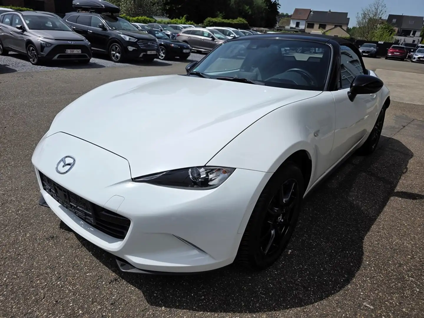 Mazda MX-5 GPS, Leder, Zetelverw., Cruise,... + Garantie! Blanc - 2