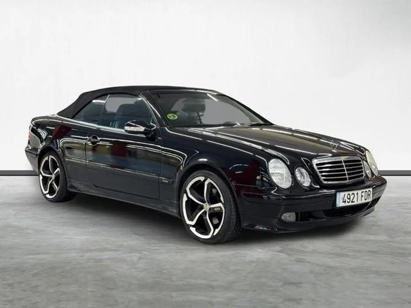 Mercedes-Benz CLK 200 Cabrio 200K Negro - 1