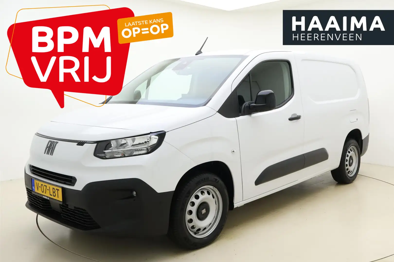 Fiat Doblo 1.5 BlueHDi 130pk Automaat L2 | NIEUW | BPM-vrij! Wit - 1