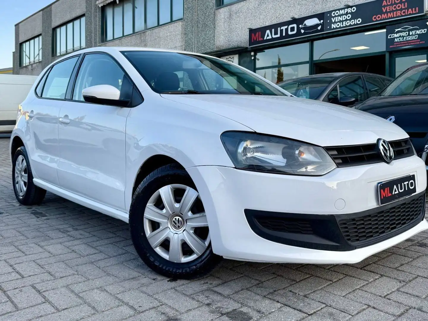 Volkswagen Polo Polo V 2009 5p 1.2 Trendline 60cv Bianco - 1