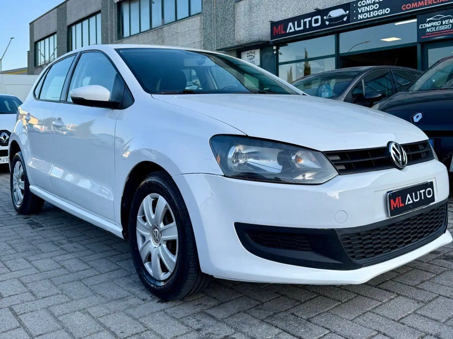 Volkswagen Polo Polo V 2009 5p 1.2 Trendline 60cv Bianco - 2
