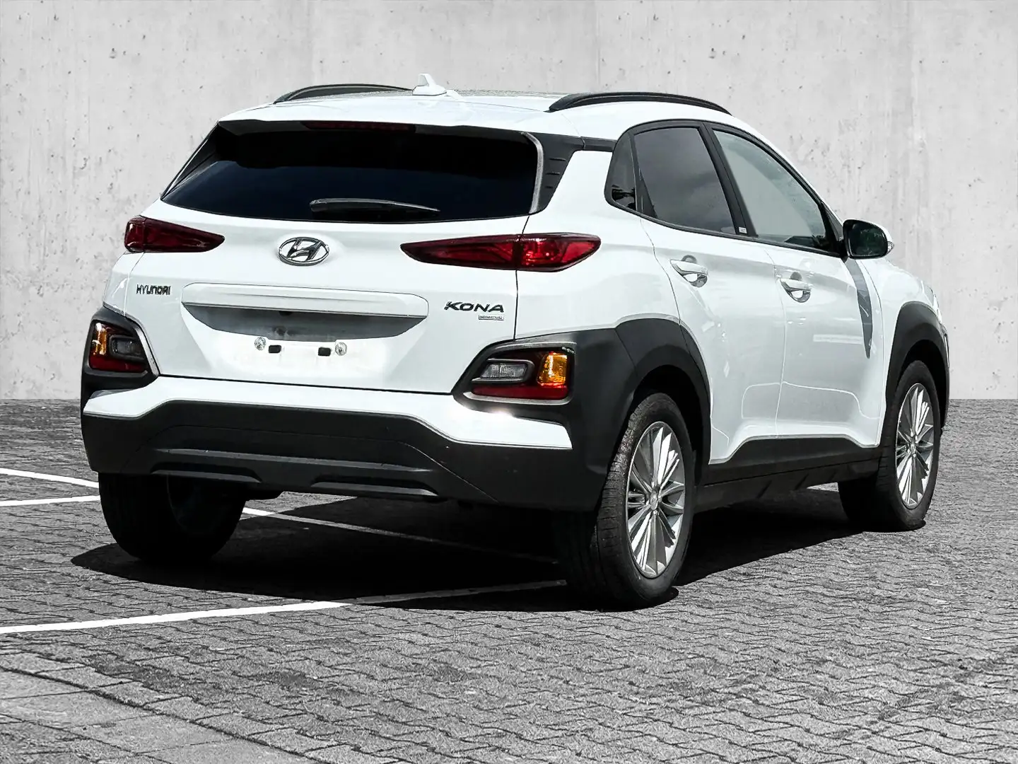 Hyundai KONA 1.0 Advantage 2WD+RFK+NAVI+SHZ+KLIMA+KRELL Blanc - 2