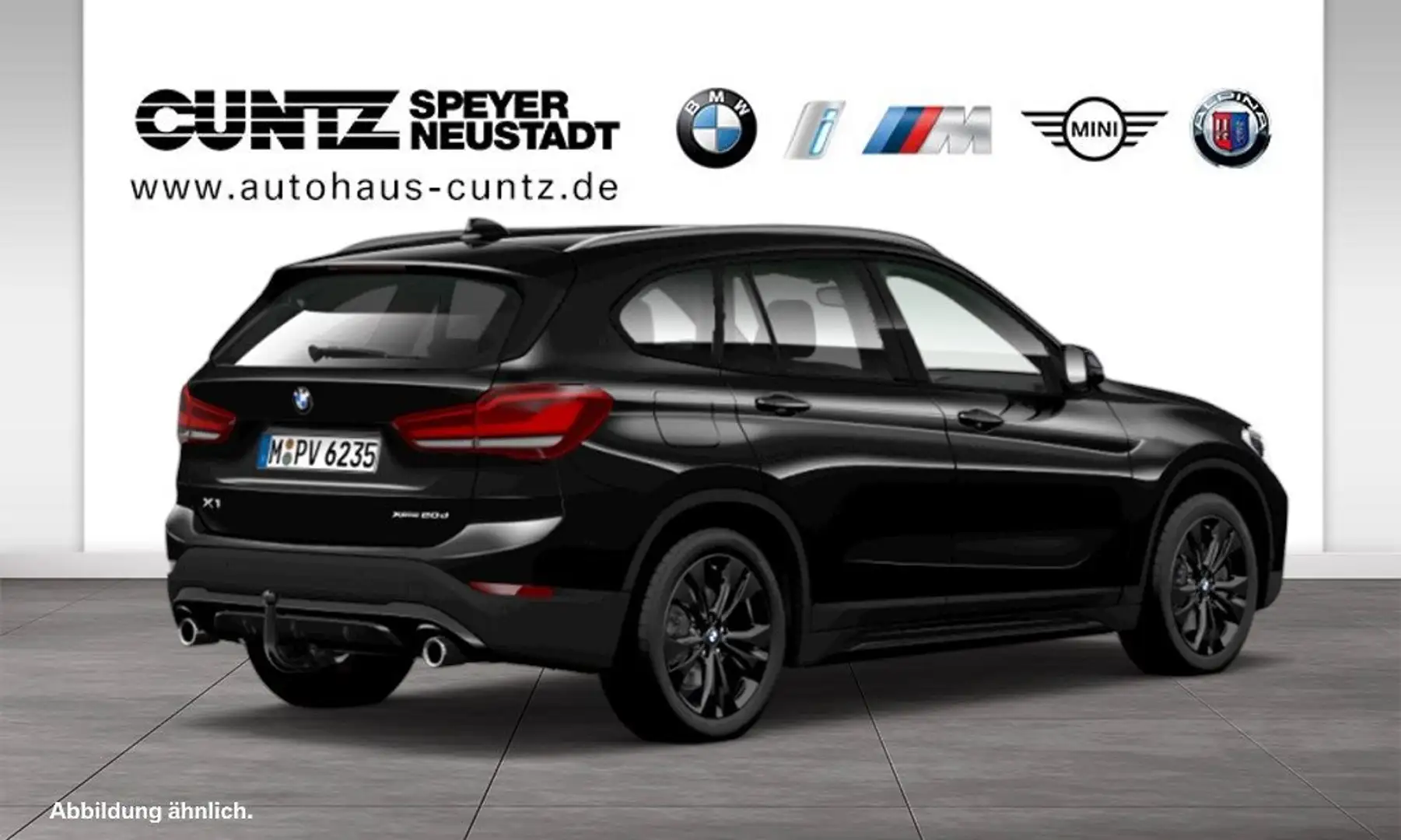 BMW X1 xDrive20d Sport Line DAB LED Navi Komfortzg. Schwarz - 2