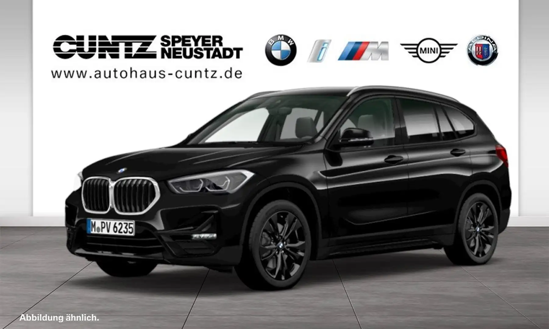 BMW X1 xDrive20d Sport Line DAB LED Navi Komfortzg. Schwarz - 1