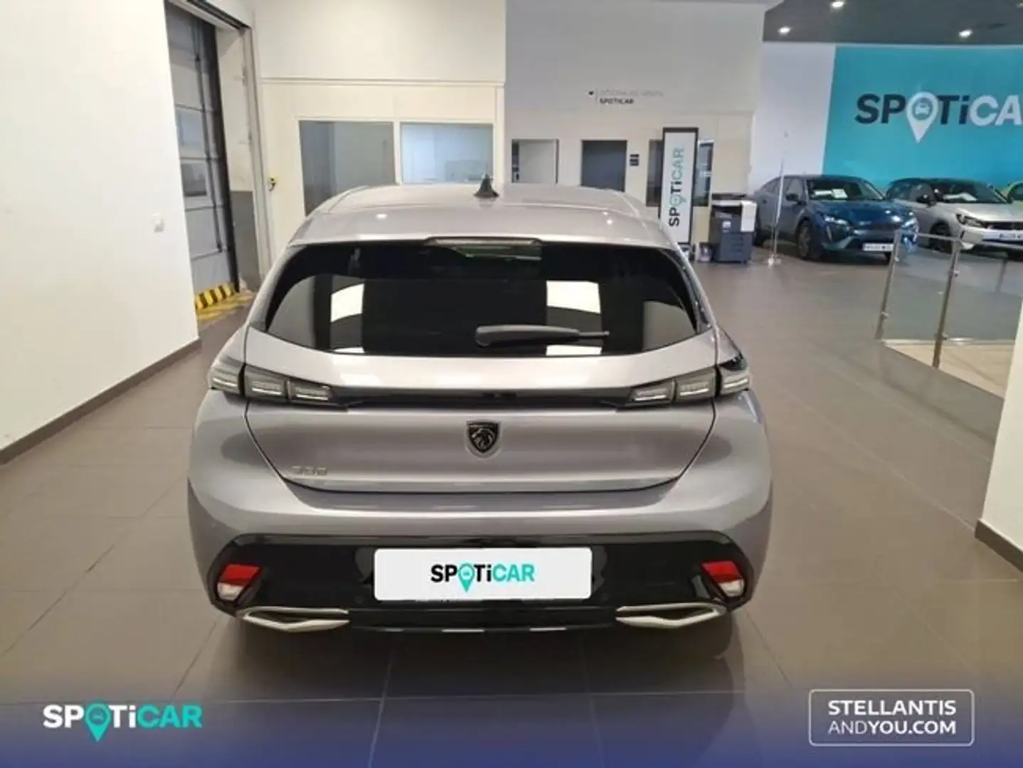 Peugeot 308 1.2 PureTech S&S Allure 130 Gris - 2