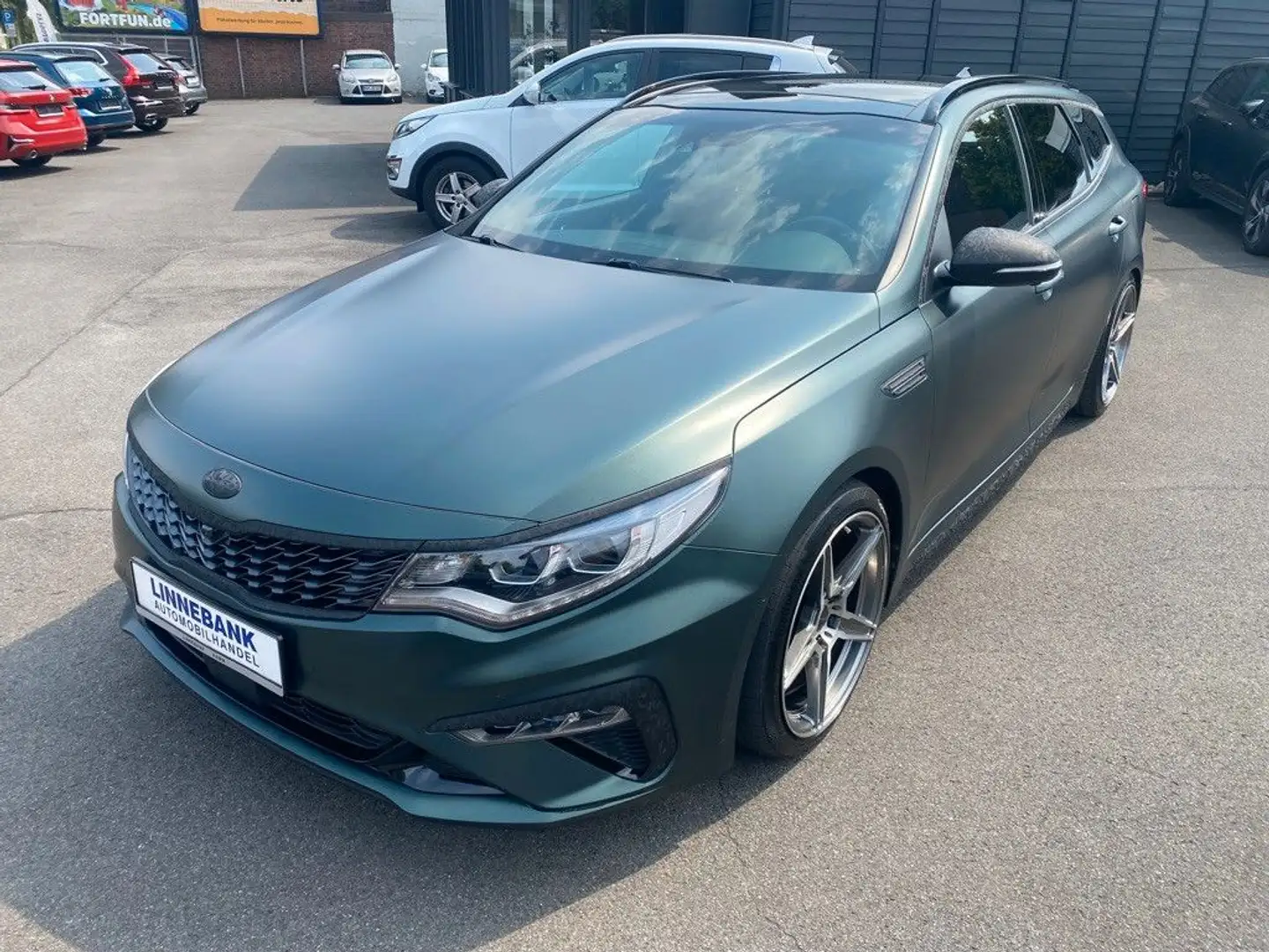 Kia Optima Sportswagon GT-Line Grün - 1