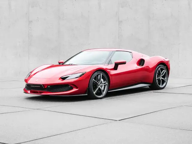 Ferrari 296 view 3