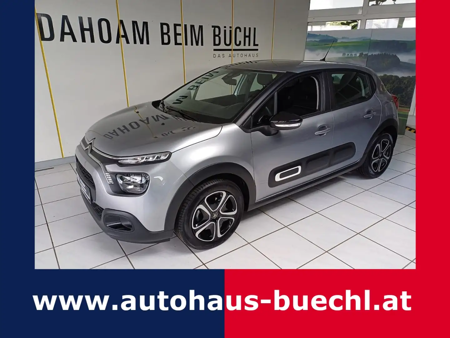 Citroen C3 PureTech 83 S&S 5-Gang-Manuell Feel Grau - 1