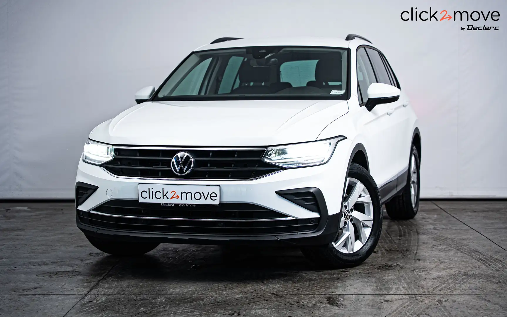 Volkswagen Tiguan 1.5 Life plus DSG *Cockpit digital*Hayon élect* Blanc - 1