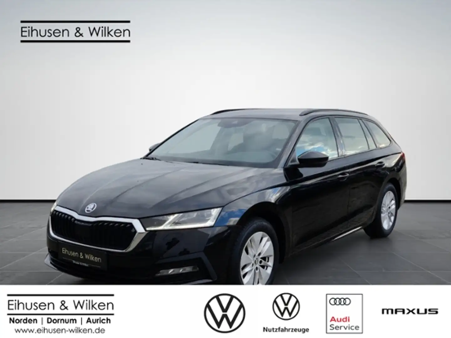 Skoda Octavia Combi 2.0+TDI+DSG+AMBITION+NAVI+AHK+ Schwarz - 1