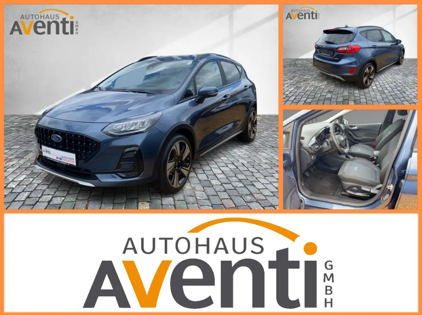 Ford Fiesta Active *Lane Assist*ACC*Park Assist*Navi* Blau - 1