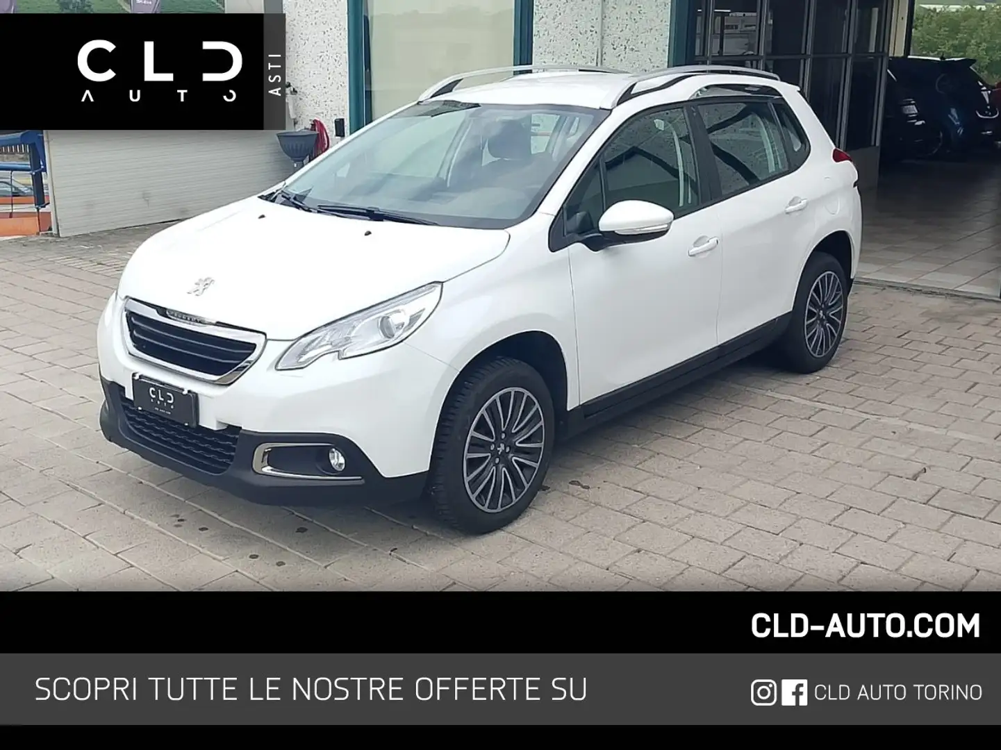 Peugeot 2008 1.6 bluehdi Active 100cv Bianco - 1