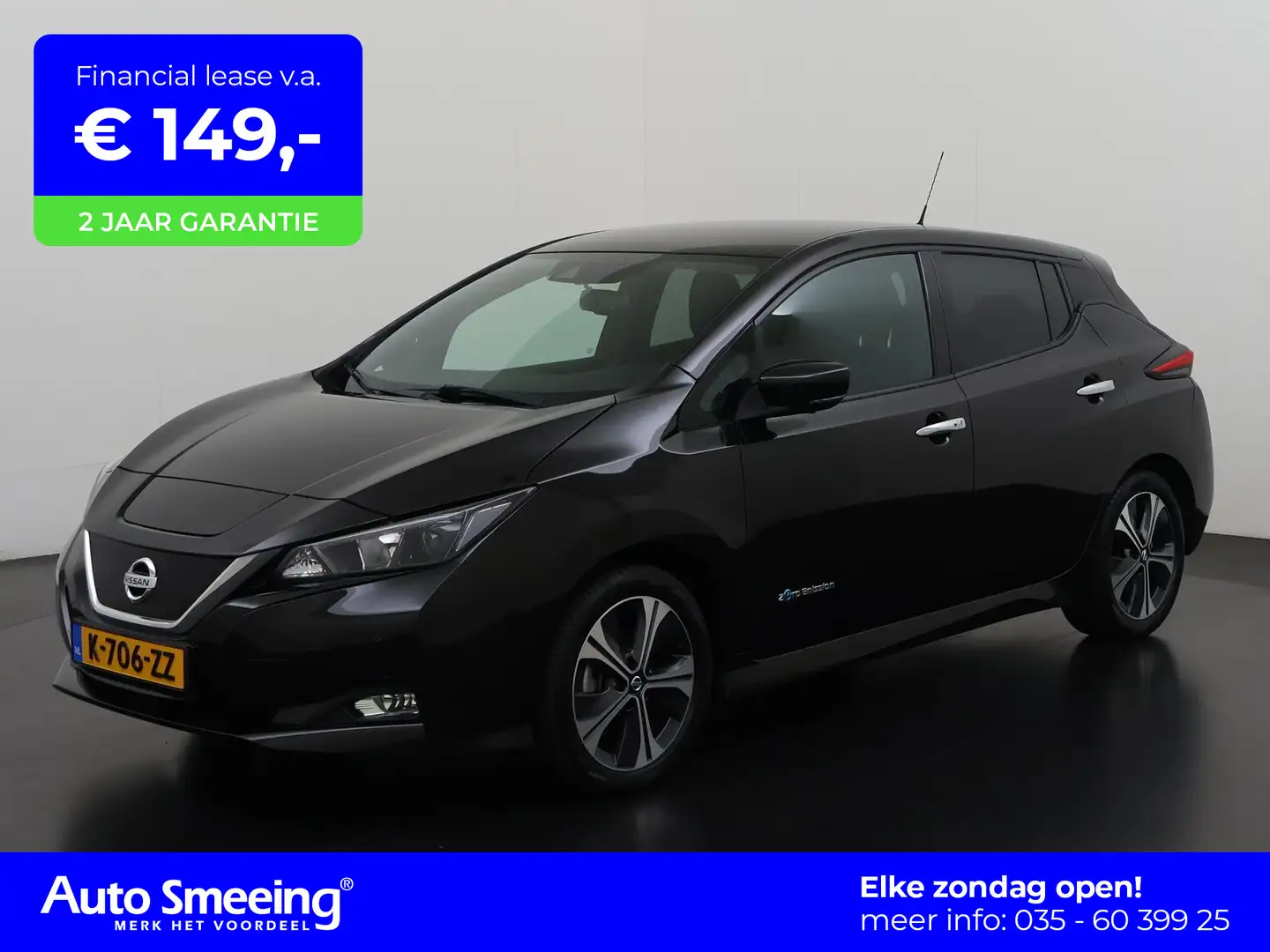 Nissan Leaf N-Connecta 40 kWh | 360 Camera | Stoelverwarming | Noir - 1