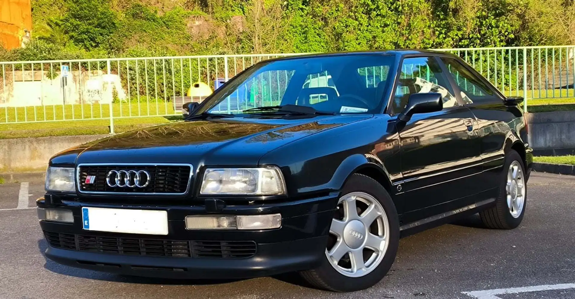Audi S2 Coupe Quattro Negru - 1