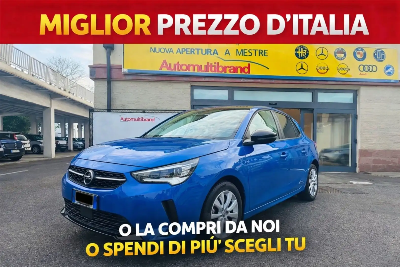Opel Corsa NUOVA  1.2 100 CV Edition MT6 Blu/Azzurro - 1