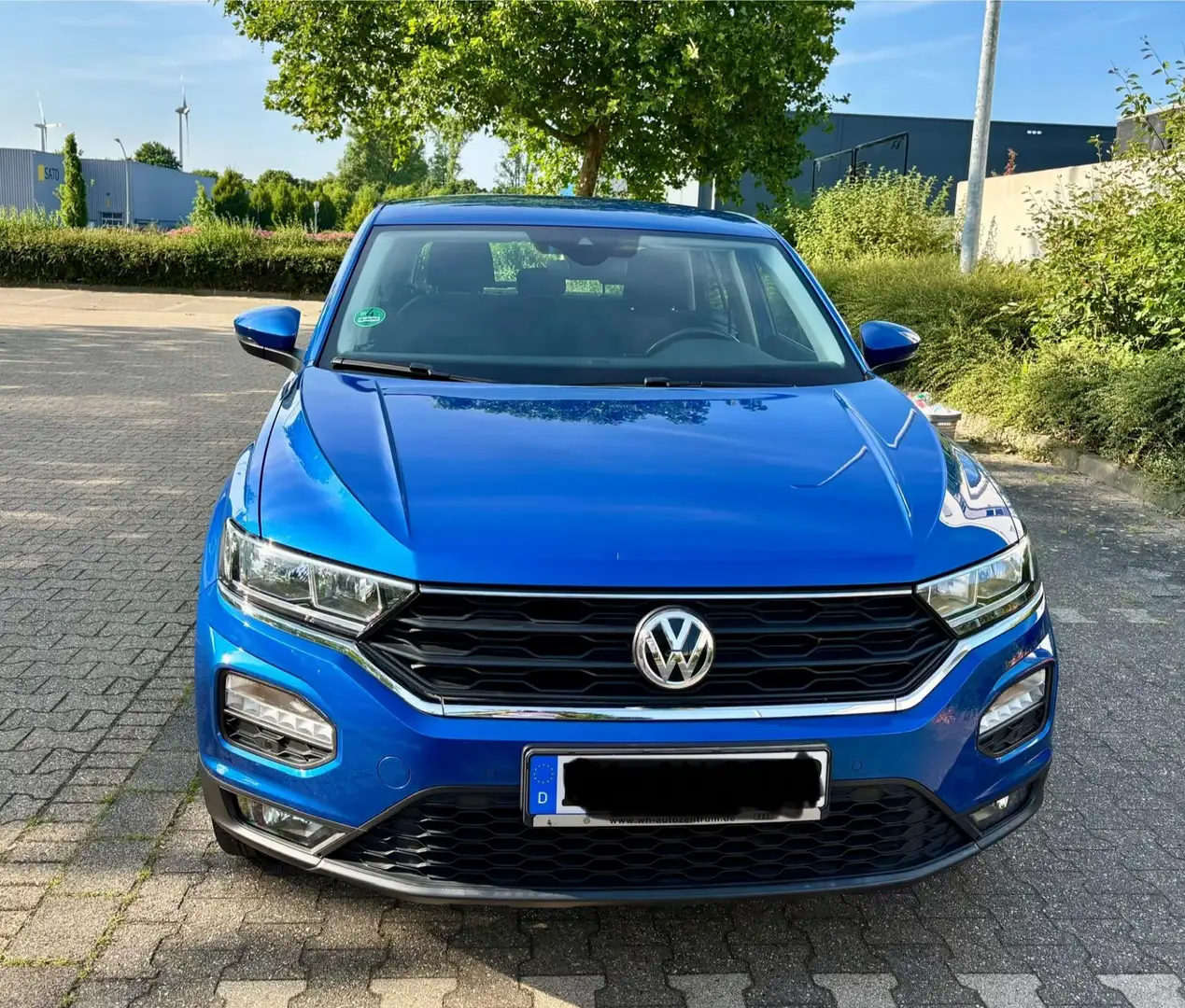 Volkswagen T-Roc 1.0 TSI | LANE ASSIST|SHZ|AUTO KLIMA|DAB+|NEBEL Blau - 2