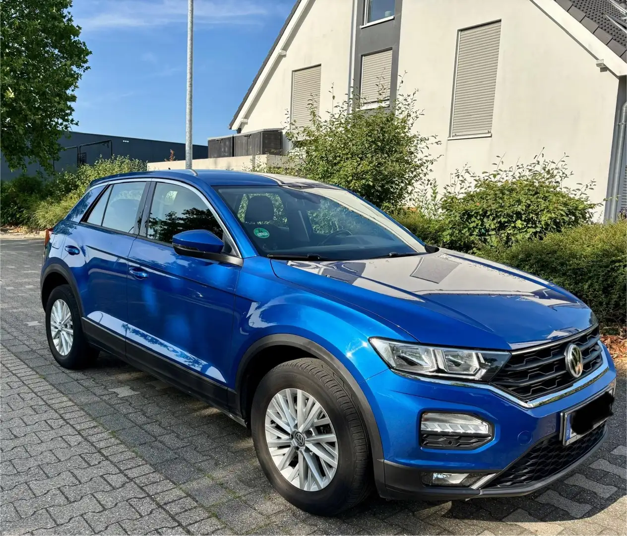 Volkswagen T-Roc 1.0 TSI | LANE ASSIST|SHZ|AUTO KLIMA|DAB+|NEBEL Blau - 1