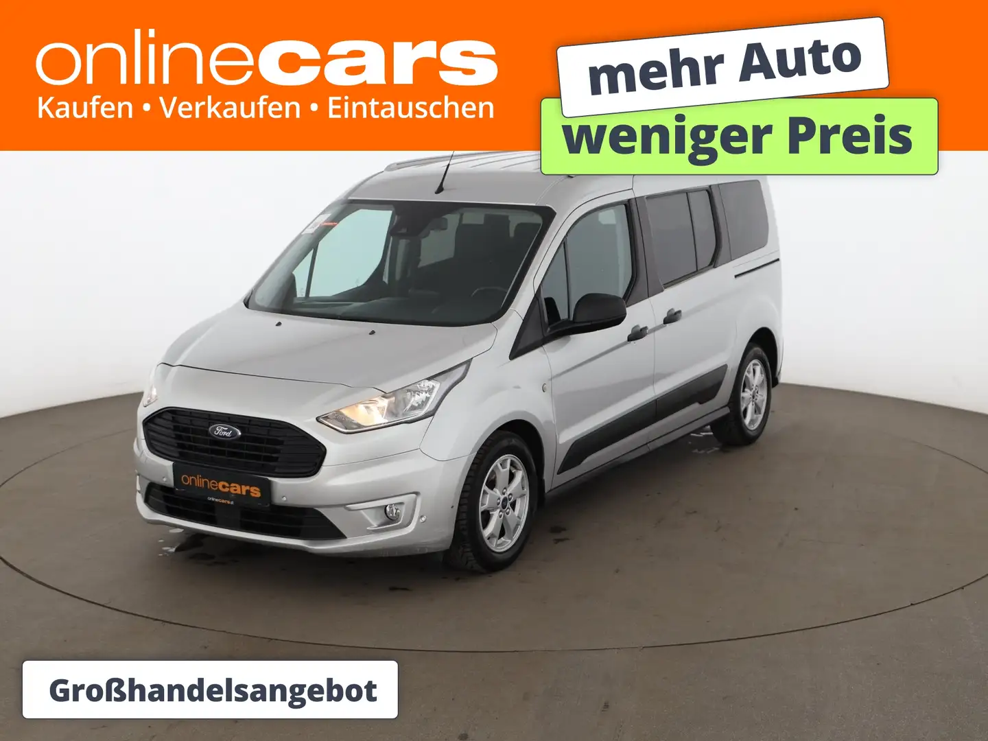 Ford Tourneo Connect 1.5 TDCi Trend 7-SITZER AHK TEMP Grau - 1
