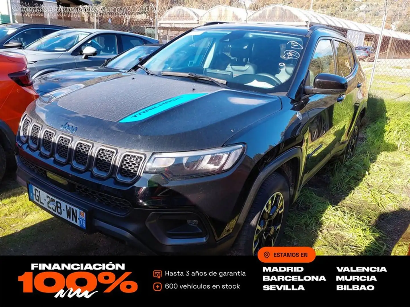Jeep Compass 1.3 PHEV Trailhawk EAWD Aut. 240 Noir - 1