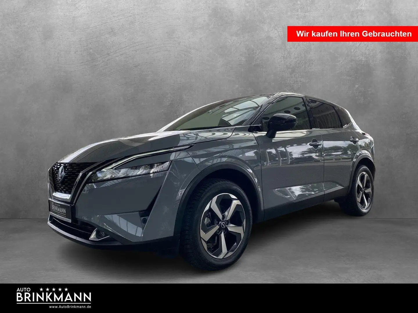 Nissan Qashqai Qashqai 1.3 DIG-T N-Connecta Grijs - 1