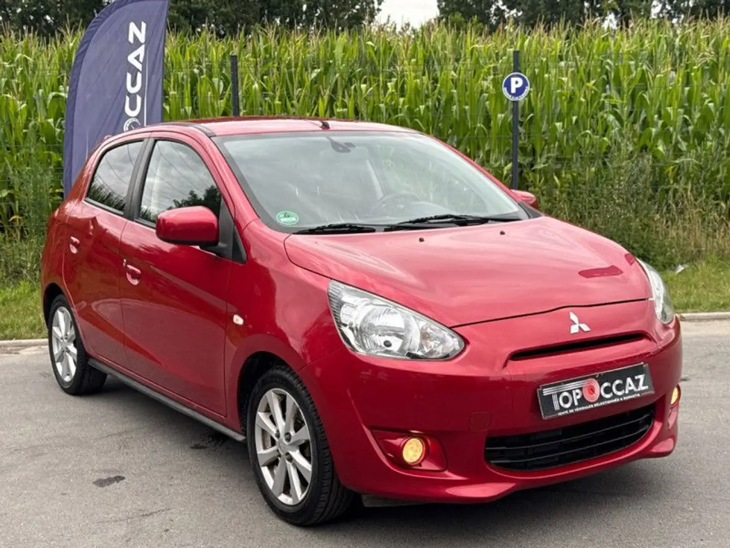 Mitsubishi Space Star 1.2 ESS 80CH INTENSE * 2013 * 107.000KM * GARANTIE Rouge - 2