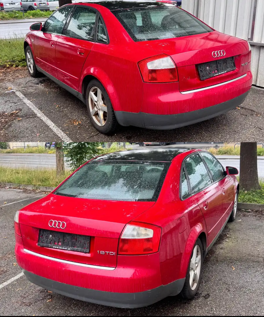 Audi A4 quattro 1,9 TDI Rot - 2