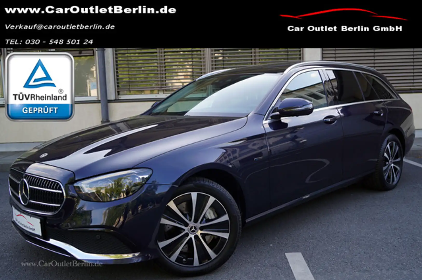 Mercedes-Benz E 300 de 4Matic T Exclusive Massage Pano Memory 360Kamer Blau - 1