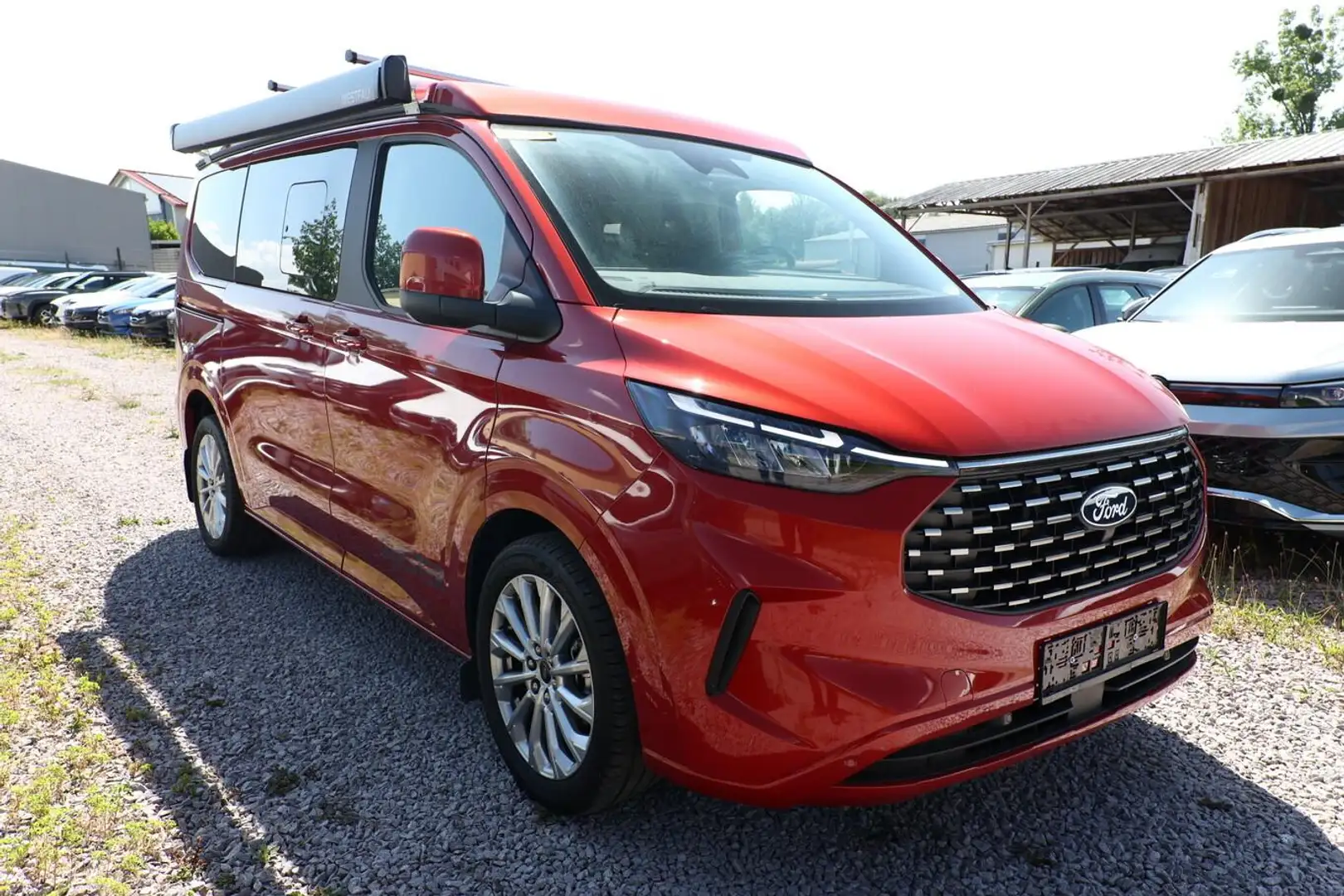 Ford Tourneo Custom Titanium Nugget TDCi 170 Tit L1 Markise 125 kW ... Rot - 2