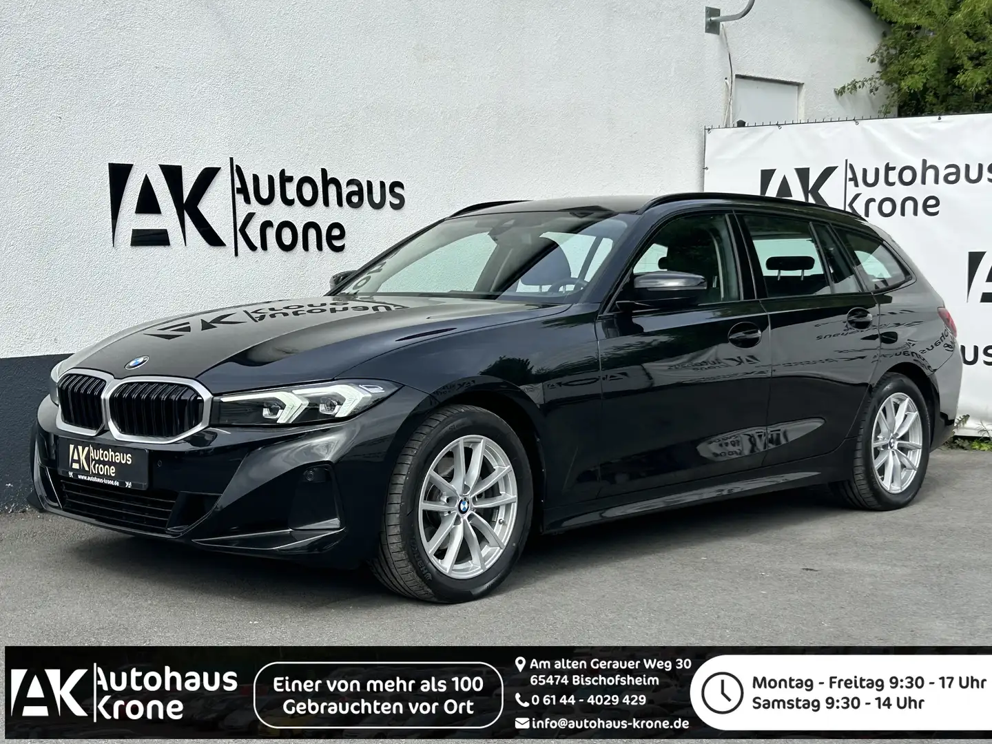 BMW 320 d Mild Hybrid FACELIFT*CURVED* LED*SHZ*SPURHALTE* Schwarz - 1