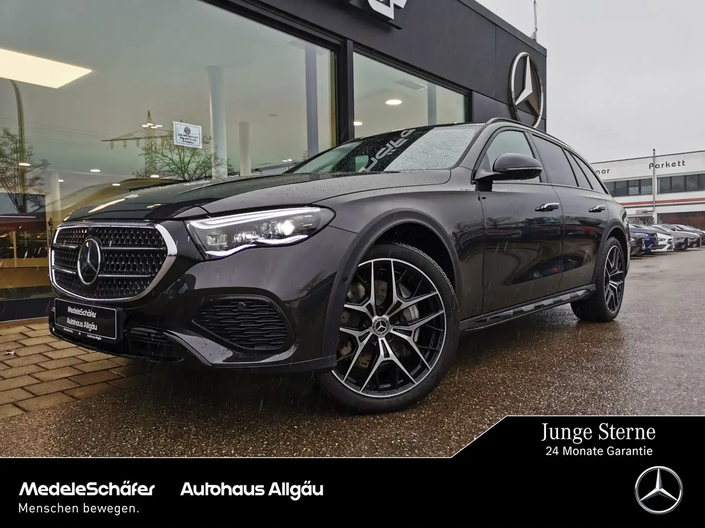 Mercedes-Benz E 450 E 450 d 4M T All-Terrain DigiLED HuD 3D 360° AHK Grau - 1