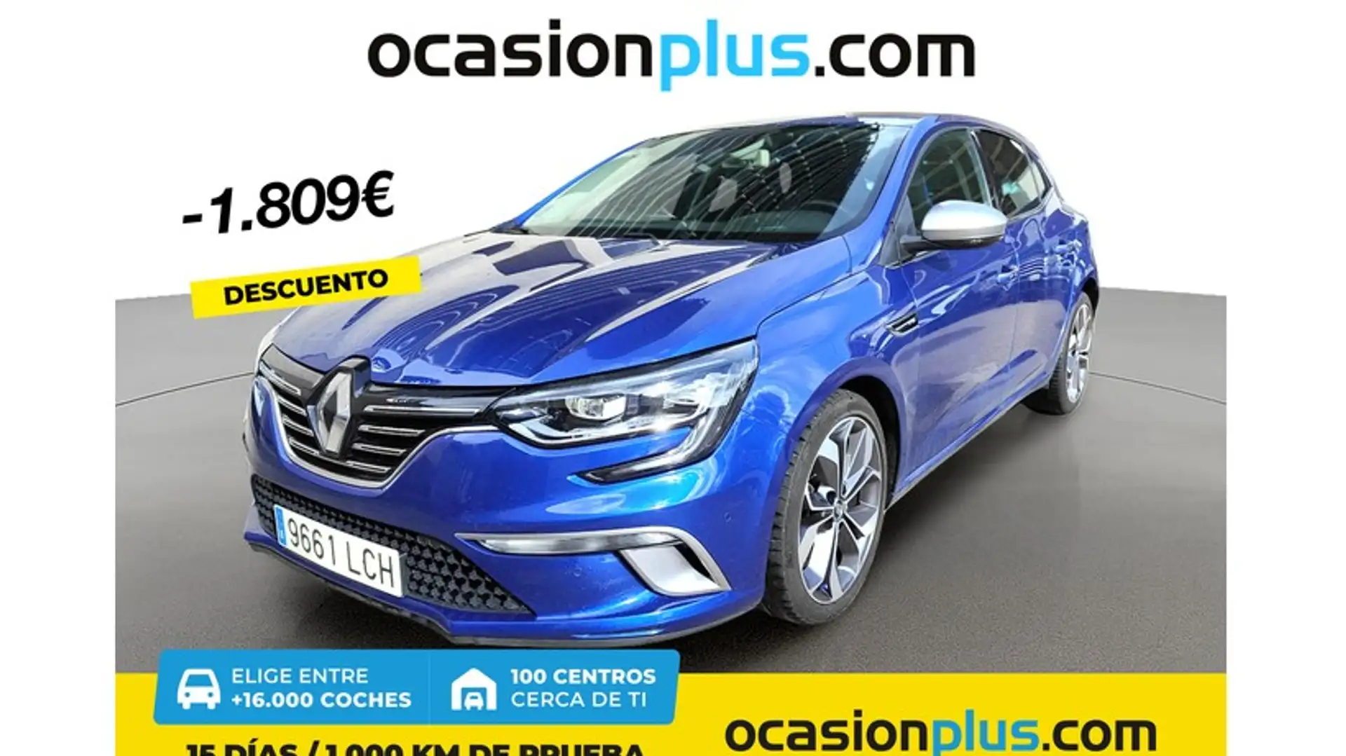 Renault Megane 1.3 TCe GPF GT Line 117kW Bleu - 1