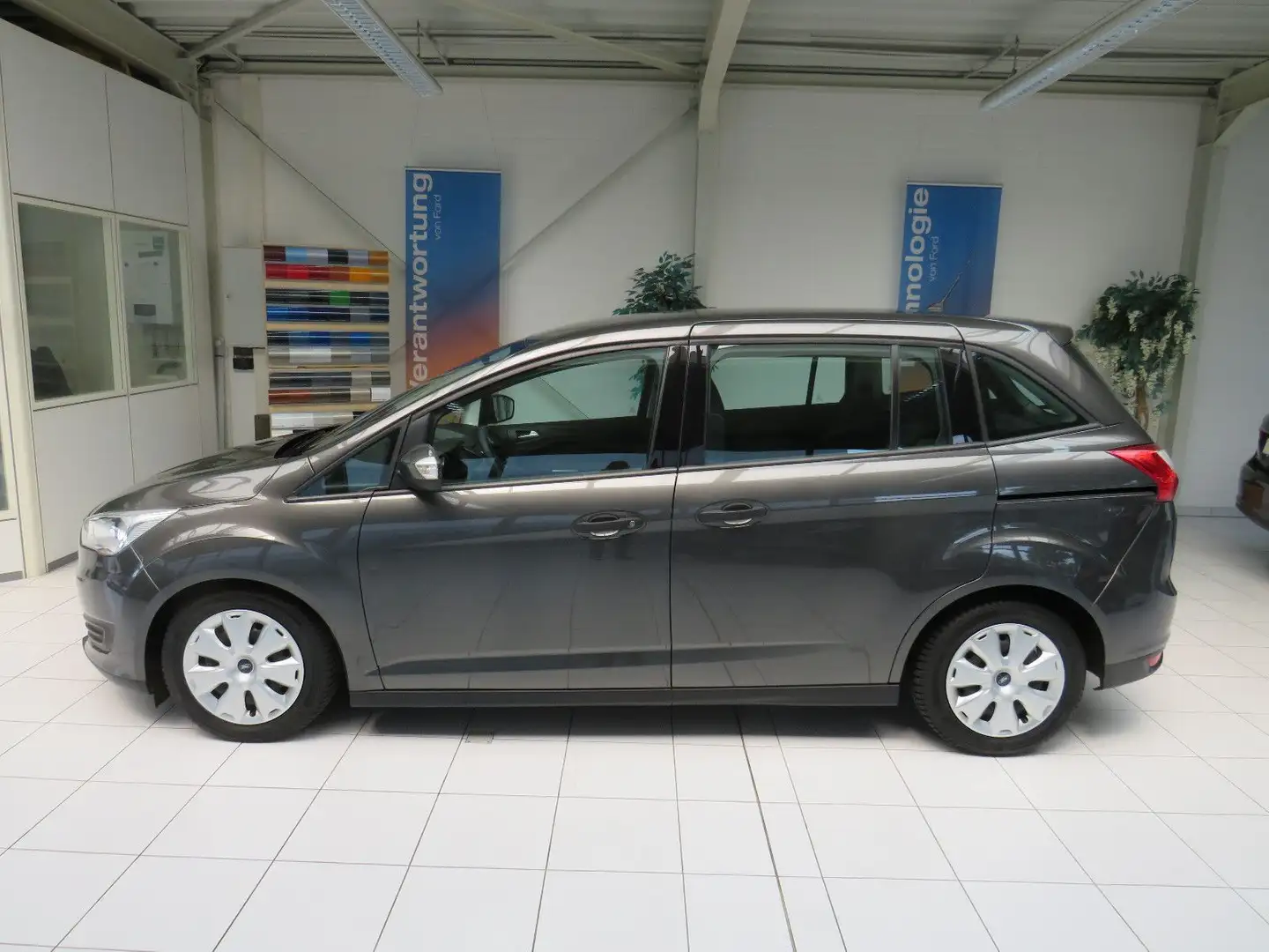 Ford Grand C-Max +7 Sitze+STANDHEIZUNG+125PS Grigio - 2