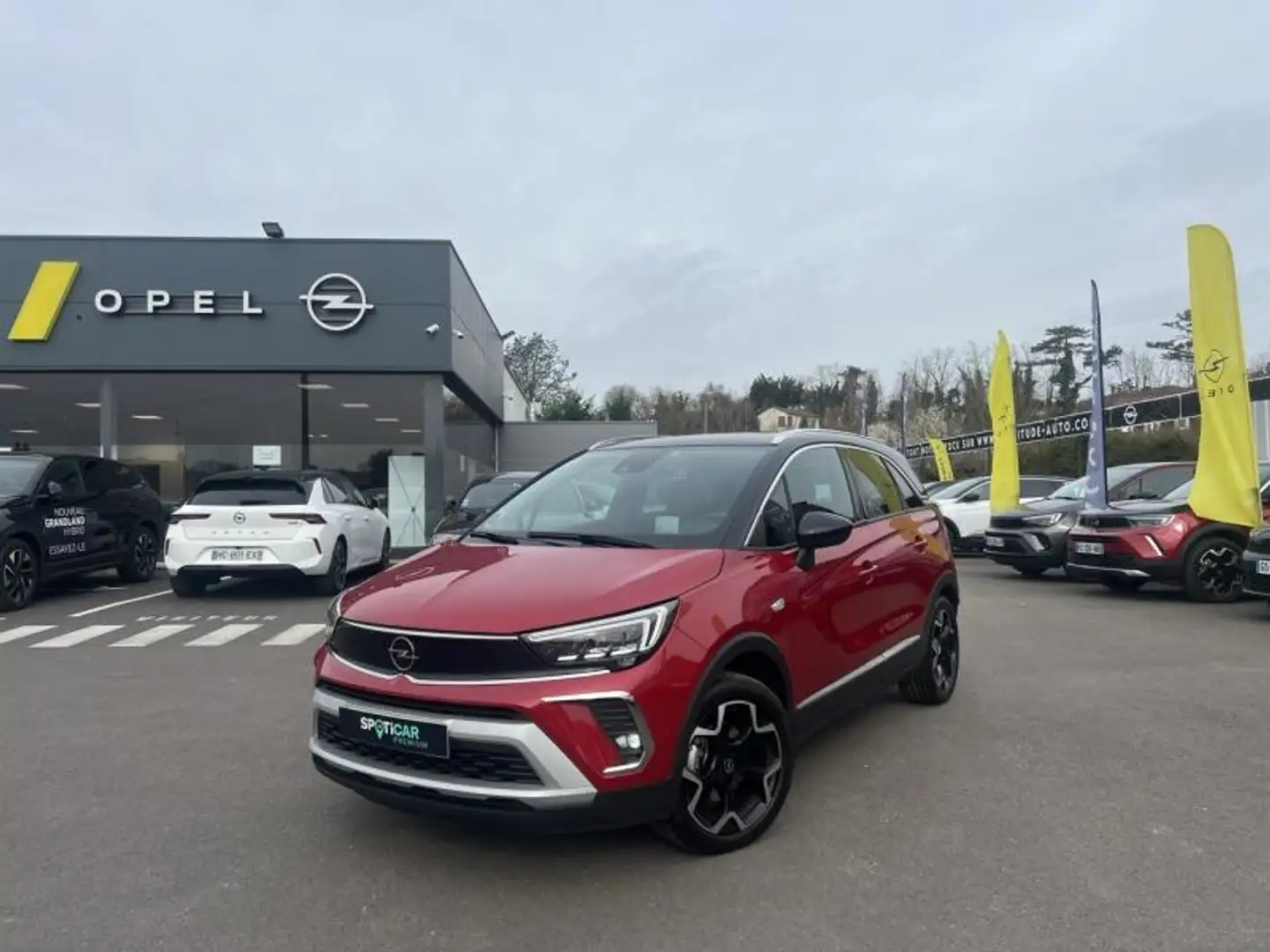 Opel Crossland 1.2 Turbo 130ch  Ultimate BVA Rouge - 1