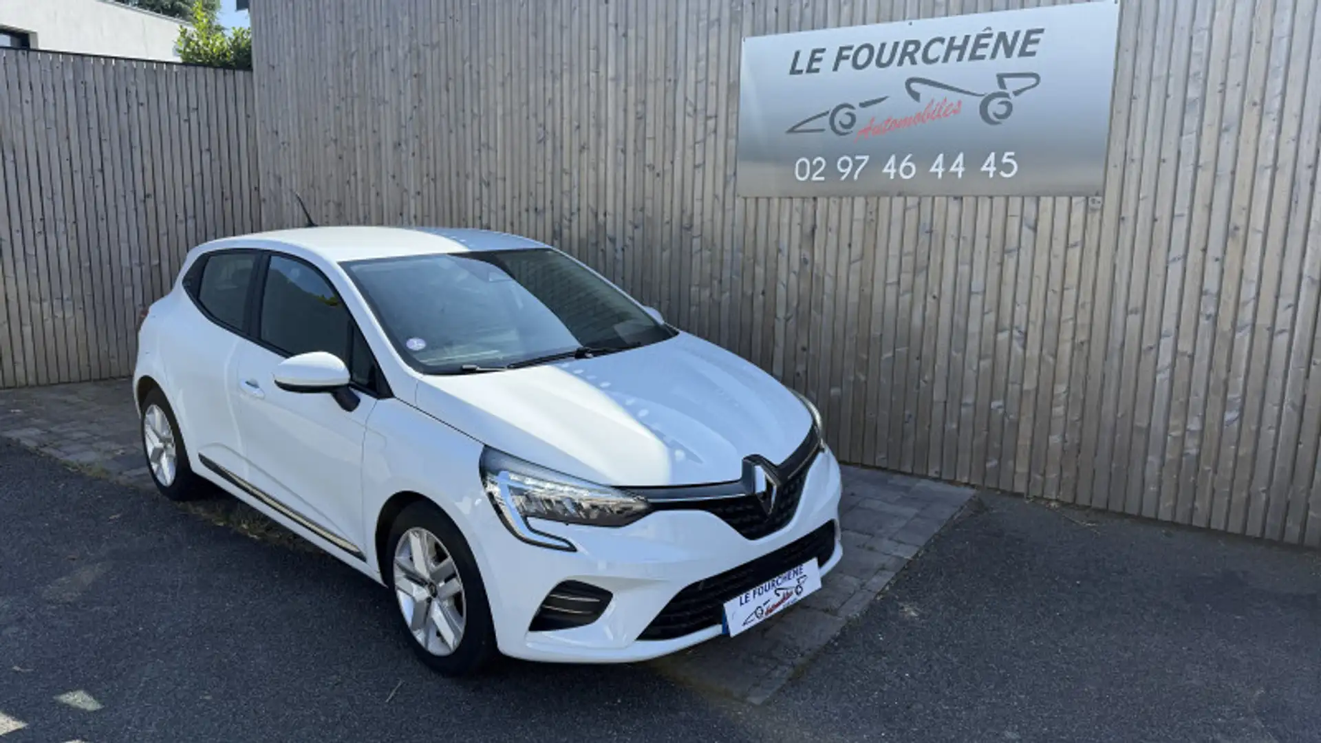 Renault Clio 1.0 SCE 65CH BUSINESS -21 Blanc - 1