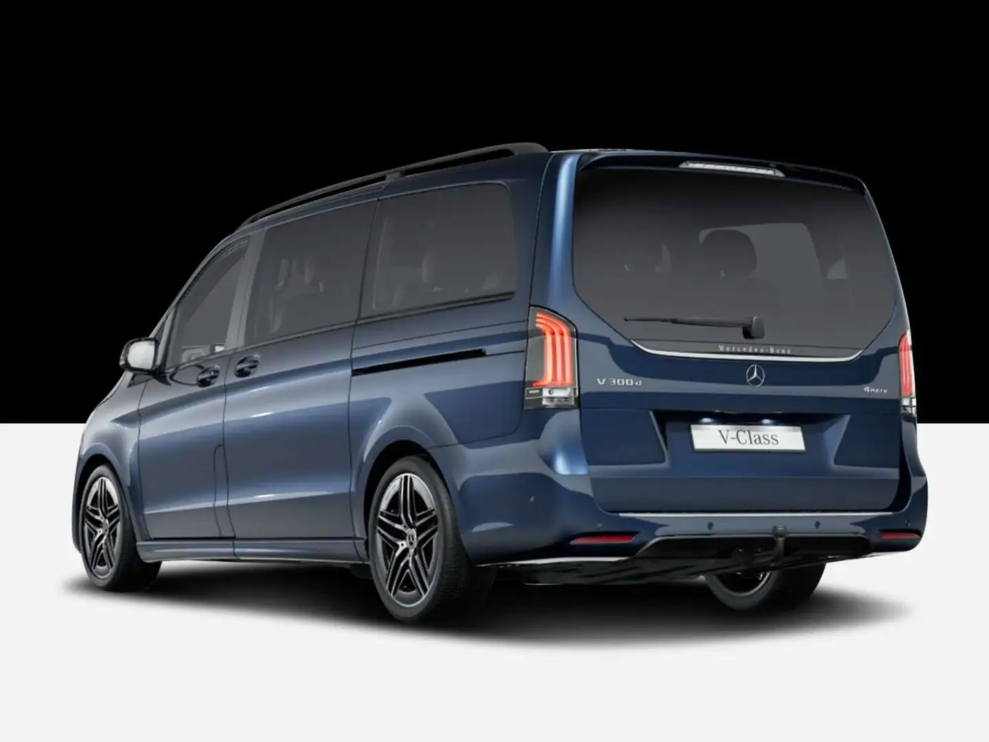 Mercedes-Benz V 300 V 300 d 4MATIC AVANTGARDE Lang  AMG Line/Basic/LED Blauw - 2