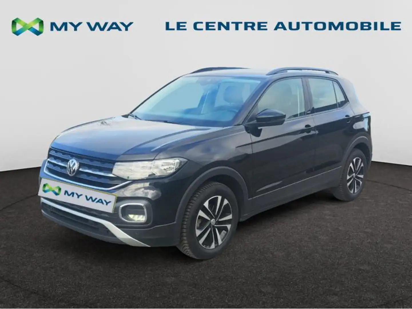 Volkswagen T-Cross T-Cross United 1.0 TSI 85 kW (115 ch) 6 vitesses m Noir - 1