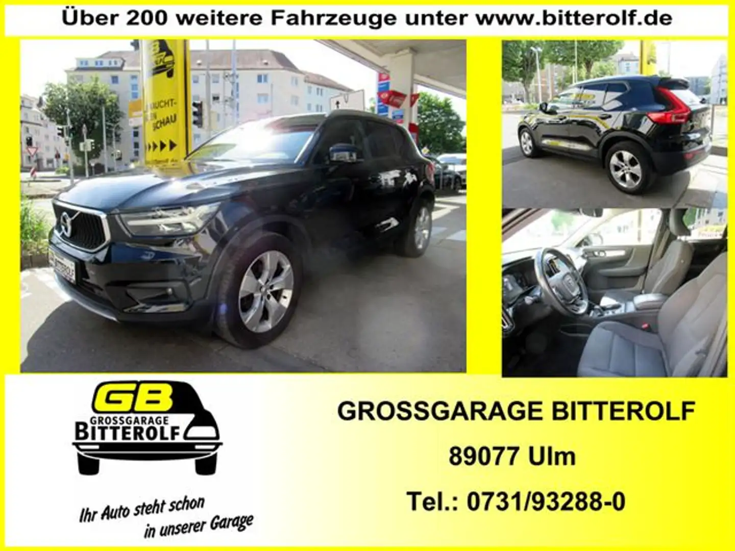 Volvo XC40 D3 Aut Momentum Pro Navi/RFK/harman/SHZ Schwarz - 1
