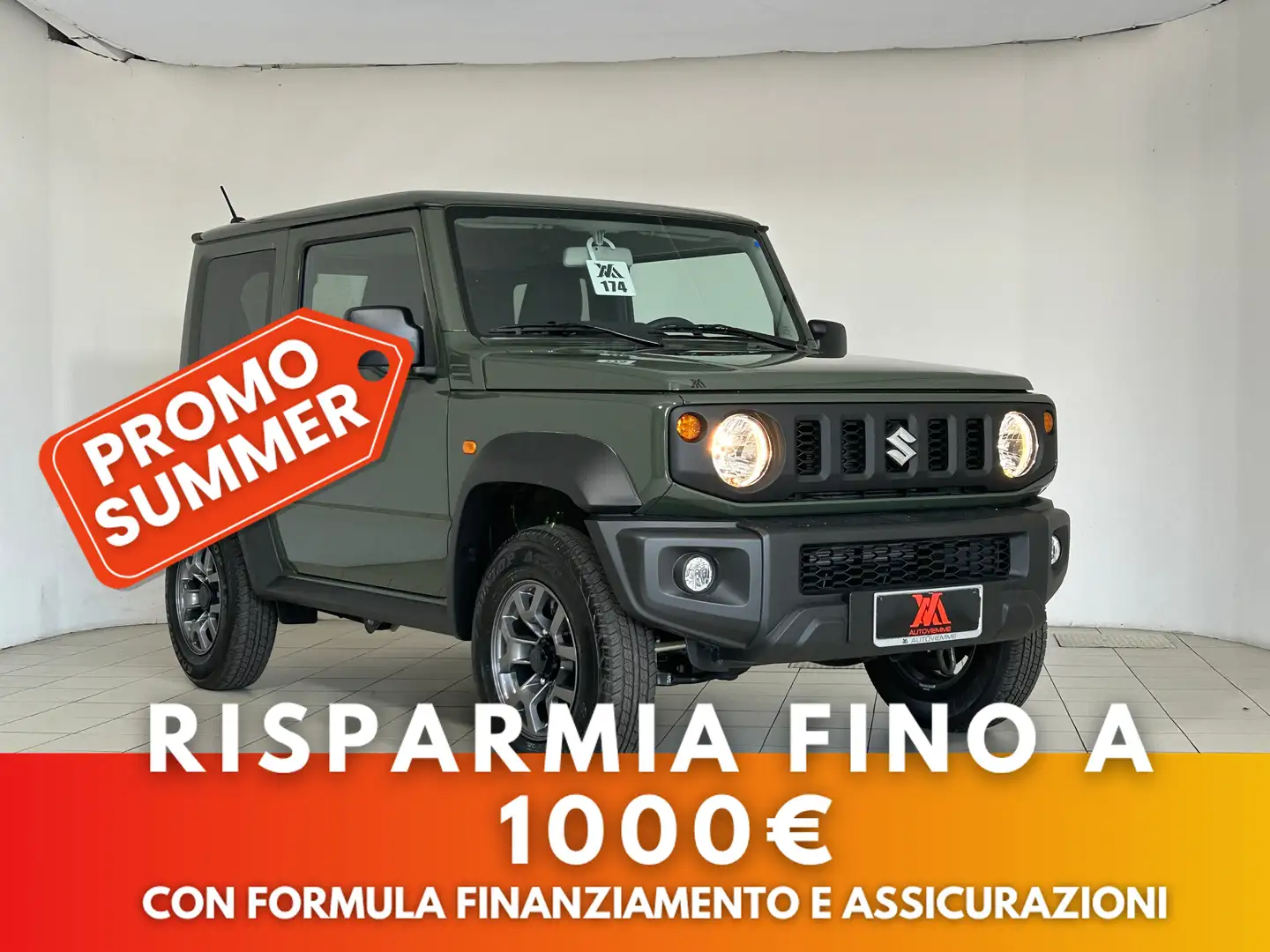 Suzuki Jimny Allgrip 1.5 102cv at3 auto Grün - 1
