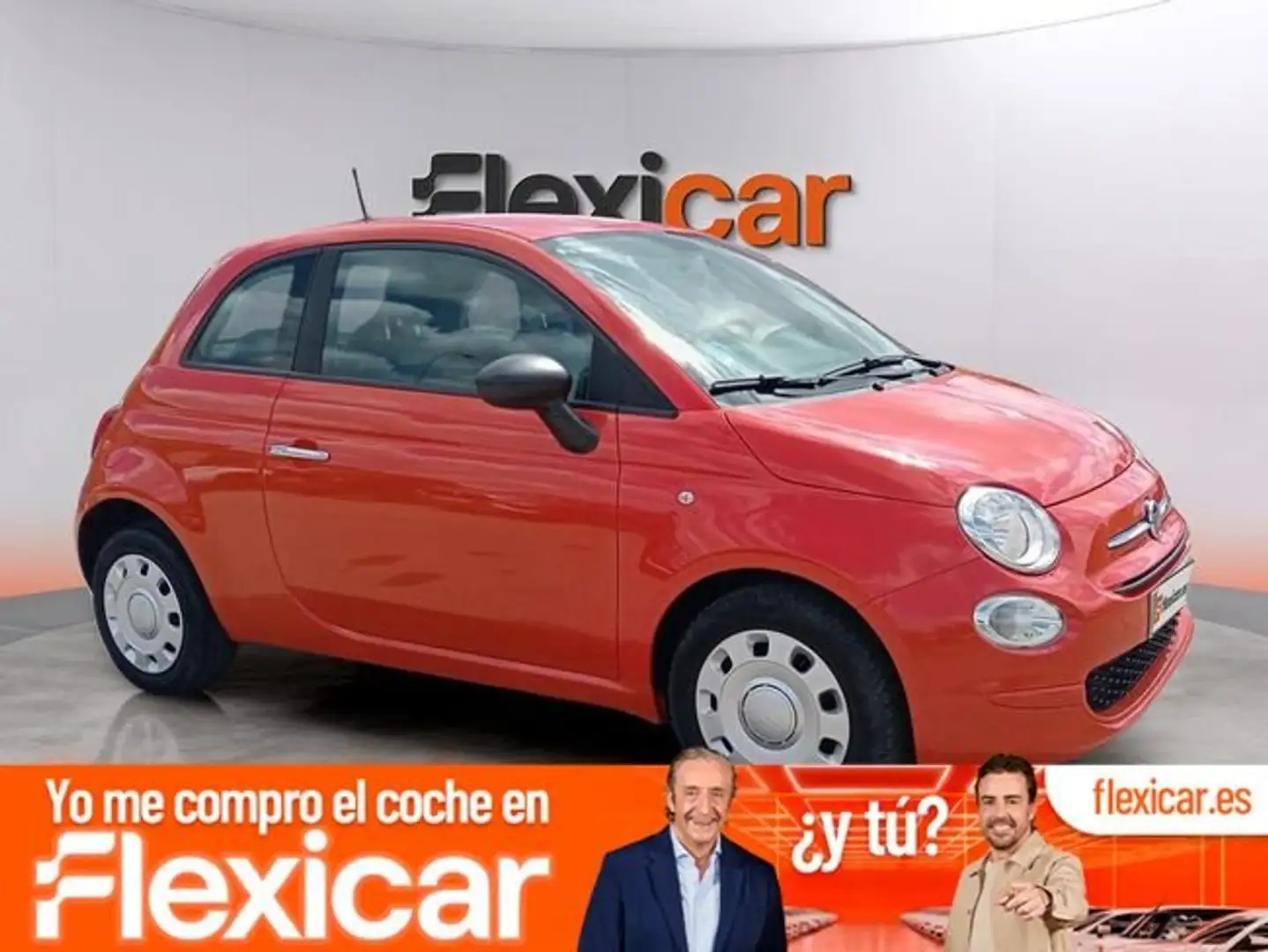 Fiat 500 Club 1.0 Hybrid 51KW (70 CV) Naranja - 1