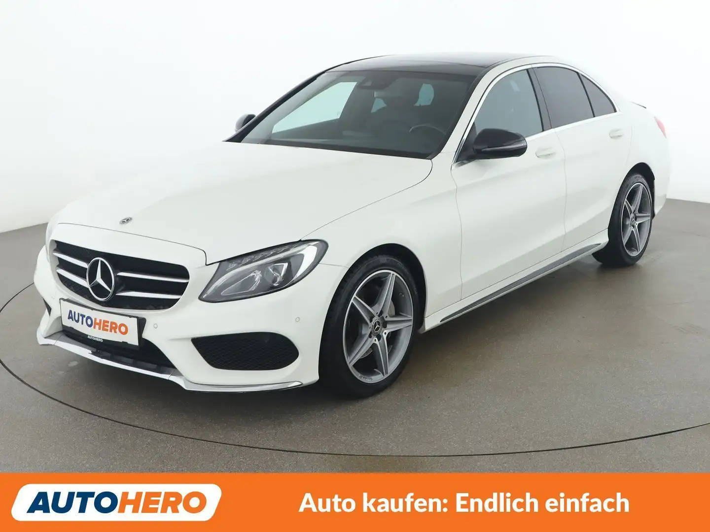 Mercedes-Benz C 220 C 220 d 4Matic AMG Line Weiß - 1