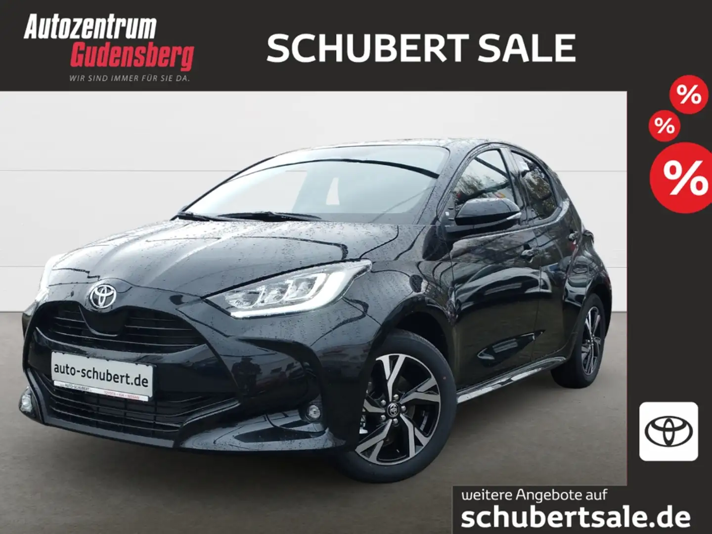 Toyota Yaris 1,5 Team D COMFORT-PAKET Apple CarPlay Android Aut Noir - 1