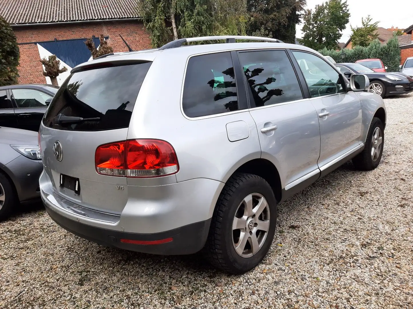 Volkswagen Touareg 3.2 V6 Tiptronic LPG Prins Gasanl/Leder Silber - 2